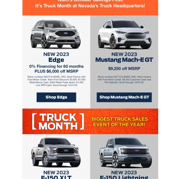 Team Ford - E-mail Marketing