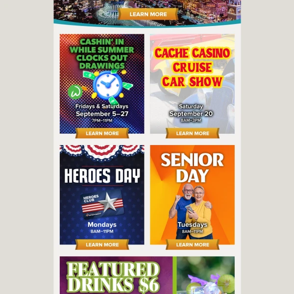 Comanche Cache Csino - E-mail Marketing